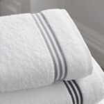 salle de bain, bain, serviettes, salle de bain grise, salle de bain, serviettes, serviettes, serviettes